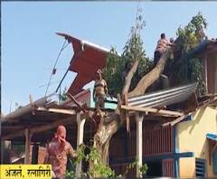 Cyclone Damage रत्नागिरीतील अंजर्लेत झाडं पडून घरं उद्ध्वस्त, प्रशासनाकडून अद्यापही काही मदत नाही