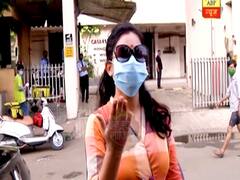 Shubhangi Atre aka Angoori Bhabi offers prayers before returning to show's sets