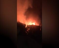 Pune Garage Fire | पुण्यातील कोंढवा परिसरात गॅरेजला भीषण आग; 4 ते 5 गाड्या जळून खाक