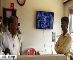 कर्जाचे हप्ते जबरदस्तीने वसूल केल्याने शिवसैनिकांचं सेना स्टाईल आंदोलन, बजाज फायनान्स कंपनीची तोडफोड