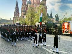 Russia में शुरु हुई Victory Day Parade....सभा में रक्षा मंत्री Rajnath Singh भी मौजूद