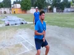 Kuldeep Yadav resumes training at Kanpur's Rovers Club