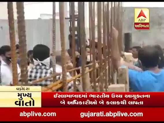 વડોદરામાં બાલાજી ગ્રુપના બિલ્ડરે દિવાલ બનાવતા વિવાદ, સોસાયટીના લોકોએ કર્યો વિરોધ