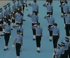 IAF Passing Out Parade | हैदराबादमध्ये वायुदलाची चित्तथरारक प्रात्यक्षिकं