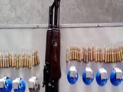 Arms seized from two Lashkar-e-Taiba operatives