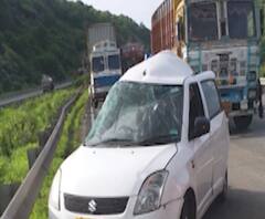 Mumbai-Pune Expressway वर चार वाहनांचा भीषण अपघात; दोघांचा मृत्यू, तीण जण जखमी