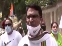 Petrol-Diesel Price Hike: दिल्ली कांग्रेस अध्यक्ष ने बैलगाड़ी पर सरकार के खिलाफ किया प्रदर्शन