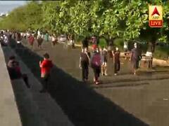 Mumbai: कोरोना काल में बदल गया मरीन ड्राइव का नजारा, देखिए 