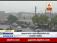 ભાવનગરના વાઘાવાડી, આનંદનગર, ચિત્રા સહિતના વિસ્તારમાં વરસાદ, જુઓ વીડિયો