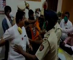 MNS Aurangabad | औरंगाबाद महापालिका प्रशासनाविरोधात मनसे आक्रमक, अधिकारी आंदोलकांमध्ये चकमक