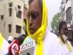 Lucknow में तेल के बढ़ते दामों के खिलाफ मंत्री Om Prakash Rajbhar का Cycle Protest