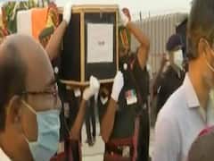 Mortal remains of martyred soldier Sunil reaches Patna
