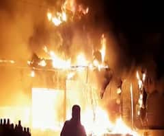 Rural News | सांगलीत विट्यात स्टील फर्निचर शोरुमला भीषण आग | माझं गाव माझा जिल्हा 