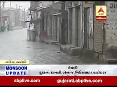 અમરેલીના વડીયા પંથક અને ગ્રામ્ય વિસ્તારમાં ધોધમાર વરસાદ, જુઓ વીડિયો 