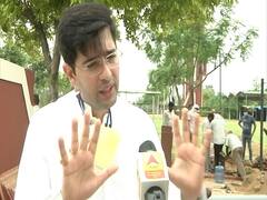 Radha Soami COVID centre is biggest joint venture of Delhi and central govt: Raghav Chadha
