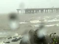 Nisarga Cyclone makes landfall in Maharashtra: LIVE visuals