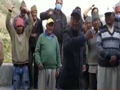 Uttarakhand : China से सटे Indian गांव में चीन के खिलाफ प्रदर्शन