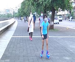 Unlock 1.0 | मरिन ड्राईव्हवर मॉर्निंग वॉकसाठी येणाऱ्यांची गर्दी ओसरली