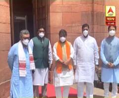 হেমতাবাদে বিধায়কের মৃত্যু: রাষ্ট্রপতিকে স্মারকলিপি বাবুল-কৈলাসের