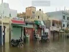 દ્ધારકામાં વરસાદના વિરામ છતાં હજુ પણ વરસાદી પાણી યથાવત, જુઓ વીડિયો