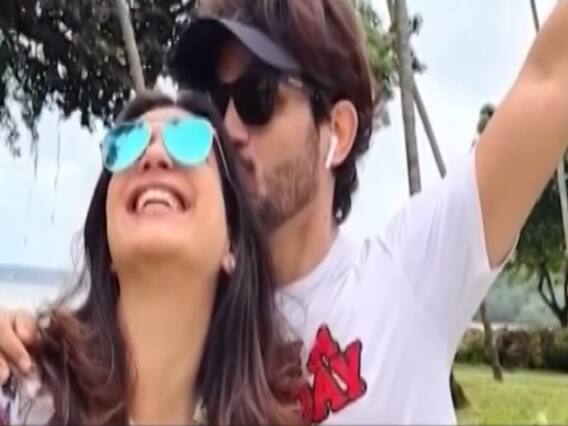 Arjun Bijlani reaches Goa with his family