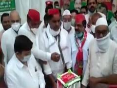 Akhilesh Yadav's birthday celebrated ignoring all the norms