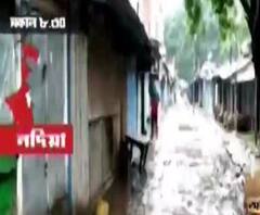 চন্দননগর, উত্তরপাড়া থেকে শান্তিপুর, লকডাউনে শূন্য রাস্তা, বন্ধ দোকানপাট