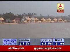 ગીર સોમનાથના પ્રભાસ તીર્થના ત્રિવેણી ઘાટમાં ભારે પાણીની આવક, જુઓ વીડિયો