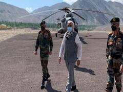PM Narendra Modi reaches Leh to review ground situation