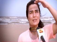 Actress Renee Dhyani exercises and enjoys monsoon season