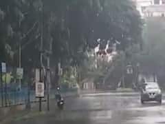 નવસારીના શિવાજી ચોક, સ્ટેશન રોડ સહિતના વિસ્તારોમાં ધોધમાર વરસાદ