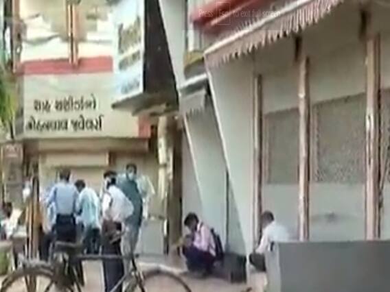 કોરોનાના સંકટને લઇ સૌરાષ્ટ્રનું સૌથી મોટું સોની બજાર બંધ, જુઓ વીડિયો