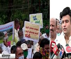 Kolhapur Water Dispute | इचलकरंजीला पाणी देण्यावरून संघर्ष, पाणी दिल्यास महामार्ग रोखण्याचा इशारा