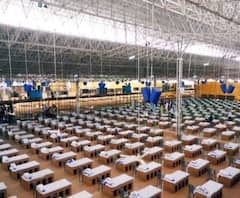 যুদ্ধকালীন তৎপরতায় দিল্লিতে তৈরি হচ্ছে ২৫০ শয্যার কোভিড হাসপাতাল, ১১ দিনেই শেষ হবে কাজ 