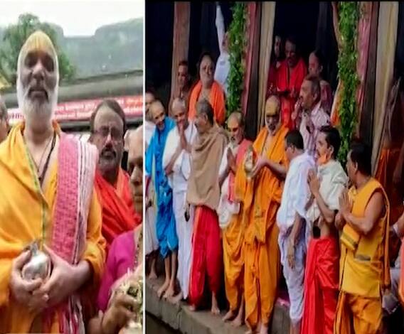 Special Report | गोदावरीचं जल, त्र्यंबकेश्वरमधील माती पूजा करुन अयोध्येला पाठवली