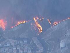 California wildfire engulfs 240 acres
