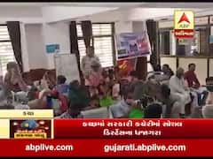 કચ્છમાં સરકારી કચેરીમાં સોશિયલ ડિસ્ટન્સિંગના ધજાગરા, જુઓ વીડિયો 