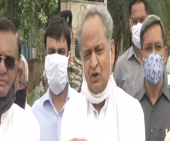 Rajasthan Political Crisis | काँग्रेस सरकारविरोधात भाजपचं षडयंत्र : अशोक गहलोत 