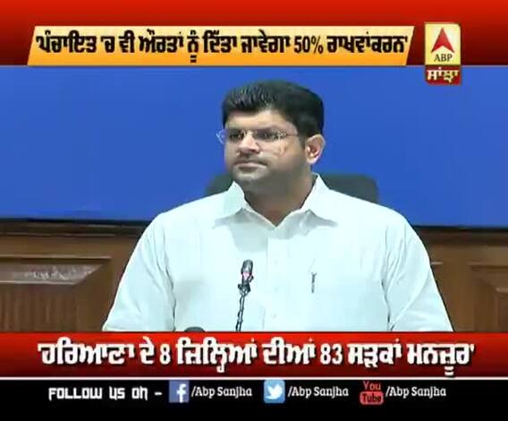 'ਪੰਚਾਇਤ 'ਚ ਵੀ ਔਰਤਾਂ ਨੂੰ ਦਿੱਤਾ ਜਾਵੇਗਾ 50% ਰਾਖਵਾਂਕਰਨ'