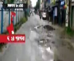 মাস্ক না পরায় পুলিশের তাড়া, সোনারপুরে কঠোর লকডাউন