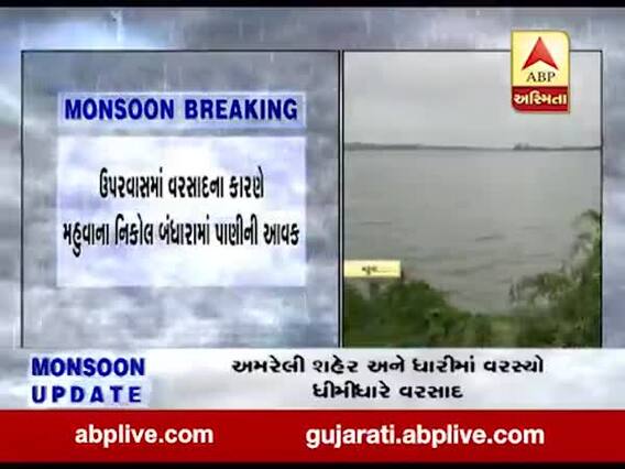 ભાવનગરના મહુવા તાલુકાના ગ્રામ્ય પંથકમાં વરસાદ, જુઓ વીડિયો 