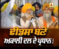 Akali Dal ਦੇ ਪ੍ਰਧਾਨ ਬਣੇ Sukhdev Singh Dhindsa!