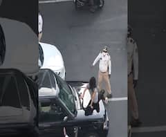 मुंबईच्या रस्त्यावर 'पती, पत्नी और वो'; पत्नीने पतीची कार अडवली, दुसऱ्या महिलेला पाहून गोंधळ घातला