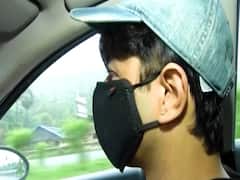 Allan Kapoor takes all precautions before heading to sets