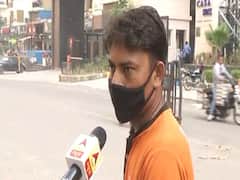 Noida: Delivery boy explains the changes in home delivery due to corona 