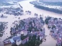 चीन में बाढ़ का तांडव, 27 राज्यों में तबाही, शहर-शहर डूबे । Matrabhumi 