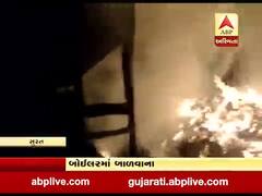 સુરત: કડોદરામાં સંતોષ ટેક્સટાઈલ મિલમાં મોડી રાત્રે લાગી આગ, જુઓ વીડિયો