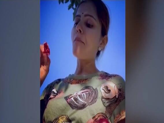 Rubina Dilaik is enjoying her time off in her hometown