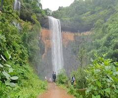 Sawatsada Waterfall | साद घालती... पांढरा शुभ्र धबधबा; फेसाळणारा चिपूळणचा सवतसडा धबधबा