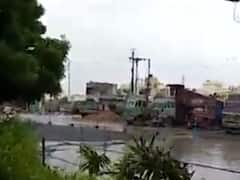 પોરબંદર શહેરમાં વરસાદ, રવિ પાર્ક અને વીરડી પ્લોટમાં ભરાયા પાણી